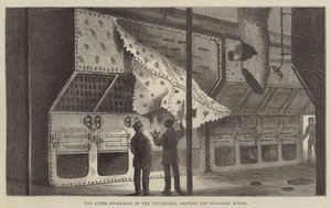 The After Stokehole of the Thunderer, Showing the Exploded Boiler by Frank Watkins